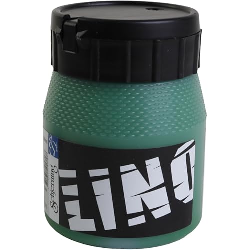 Block Printing Ink Green 250ml - color: Green