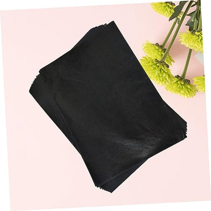 SEWACC 100 Sheets Graphite Carbon Paper Transfer Paper for Art Easy Design Transfer onto Multiple Surfaces