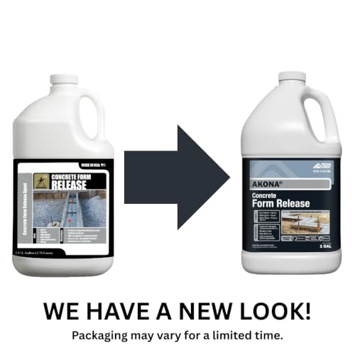 Concrete Form Release 1 Gallon, Release Agent for Molds, Spray Formula | Concrete & Cement Mold Release Spray, Agent for Easy Removal, Great for Forms, Oil, Liquid Release - size: 1 Gallon