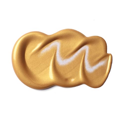 Liquitex Professional Soft Body Acrylic Paint, 59ml (2-oz) Bottle, Iridescent Rich Gold - color: Iridescent Rich Gold, style: 2-oz Bottle