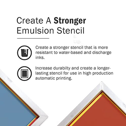 Ecotex® Emulsion Hardener for Screen Printing (Quart - 32oz.) – Enhances Stencil Durability Against Water-Based and Discharge Inks - Screen Print Direct® - size: 32 fl oz