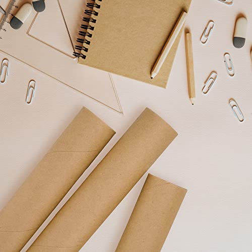 MagicWater Supply Mailing Tube - 2 in x 24 in - Kraft - 6 Pack - for Shipping and Storage of Posters, Arts, Crafts, and Documents - size: 6 Pack