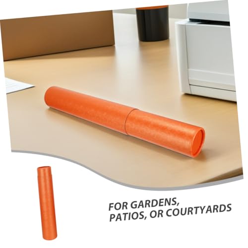 Ipetboom Telescopic Poster Tube Holder 52-95cm Expandable Mailing Document Transport Tube with Strap for Art Supplies Storage and Blueprint Carrying