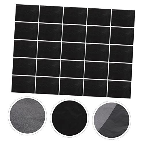 Angoily Graphite Carbon Transfer Paper for Tracing and Copying 25 Sheets of Graphite Paper for Artists DIY Projects and Office Use