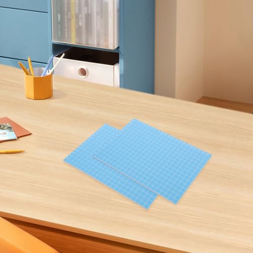 OHPHCALL 2 Pcs PVC Linoleum Print Blocks for Engraving and Stamp Carving, Portable and Reliable Carving Boards Suitable for Painting and Studios, for Beginners and Students