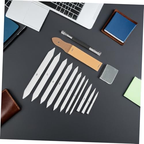 OSALADI 33pcs Charcoal Blending Tools Drawing Sketching Kit Set with Sandpaper Pencil Sharpener and Kneaded Eraser, Paper Art Blenders for Outdoor Sketching and Studio Work, Versatile