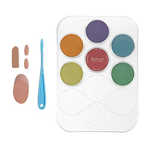 Colorfin Pan Pastel Pearlescent Painting Set, 9ml
