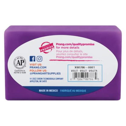 Prang Modeling Clay, Violet, 1 lb. Block, Case of 12 Blocks, 192 oz. Total | Pliable, Non-Hardening, Non-Staining, Easy Clean-Up, Perfect for Preschool and Elementary Aged Children - color: Violet, size: 1 lb. (Pack of 12)