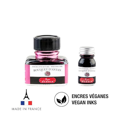 Herbin Fountain Pen Ink - 30ml Bottled - Bouquet d'Antan - color: Bouquet D'antan, size: 1 fl oz