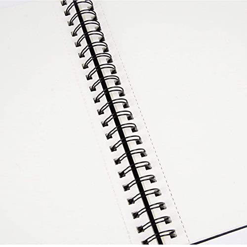 KINGART Hardcover Sketchbook Journal – 9x12 Inch, 1-Pack – Heavyweight Acid-Free Blank Drawing Notebook for Studio Sketching and Art Preservation