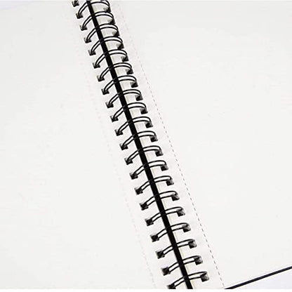 KINGART Hardcover Sketchbook Journal – 9x12 Inch, 1-Pack – Heavyweight Acid-Free Blank Drawing Notebook for Studio Sketching and Art Preservation