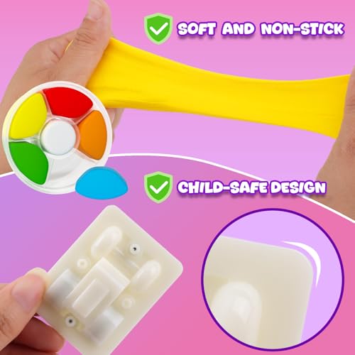 Air Dry Clay Kit for Kids - Pull Back Car Making, 3 Boxes Modeling Clay with Sculpting Tools, Base, Backing Board, Tutorial, Ultra Light & Soft, Non-Toxic & Safe, Creative DIY Arts and Crafts Toys - color: Fun Adventure Park