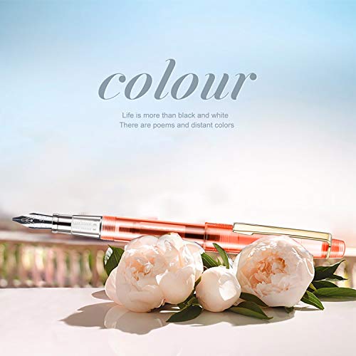 Calligraphy Set Fountain Pens 7 Different Size Nibs and 36 Assorted Ink Cartridges Kit for Calligraphy Lettering - Complete Easy Learning Set for Beginners F736