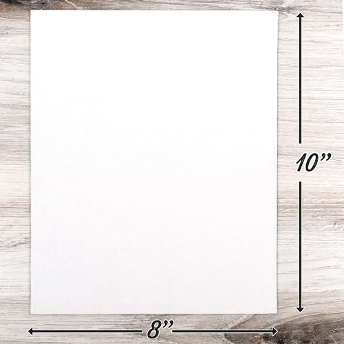 ArtSkills Canvas Boards for Painting, Canvas Painting Supplies for Artists, 8x10 Primed Blank Canvas Panel Pack, 2-Pack - size: 8x10