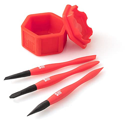 Sili Glue Brush Kit & Sili Tray with Roller, Reusable Small Brushes for Crafts, Arts & Hobby