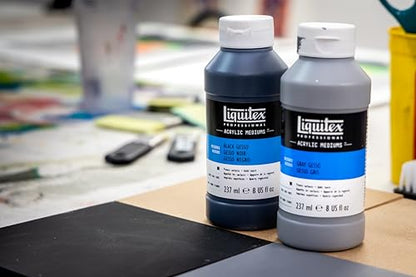 Liquitex Professional Gesso Surface Prep Medium, 118ml (4-oz), Clear - color: Clear, size: 4 Fl Oz (Pack of 1), style: 4-oz