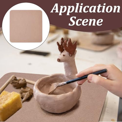 UNICRAFTALE 3Pcs 30cm Square Pottery Wheel Bat Ceramic Drying Slab Ceramic Clay Throwing Bats Pottery Bats for Pottery Wheel Portable Clay Wedging Board with Built for Clay Crafts Arts - size: 30cm long