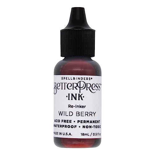 Spellbinders BetterPress Letterpress Ink Pad & Reinkers Bundle (Nature) - color: Nature
