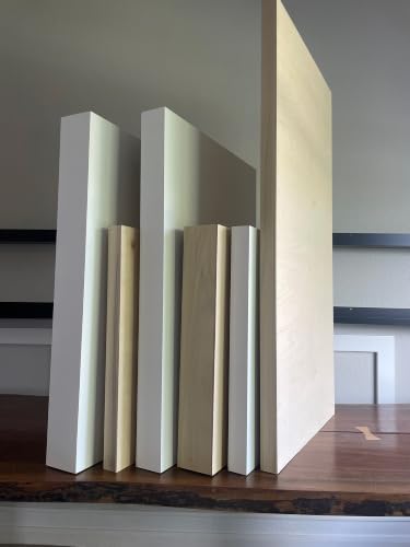 (Pack of 2) Oversized 30x50 Inch Unfinished Art Panel, Vertical Cradled Painting Panels with Artwork Shipping Crate, 2 Inch Depth Stretcher Bar for Acrylic Oil Mix Media Painting Pouring