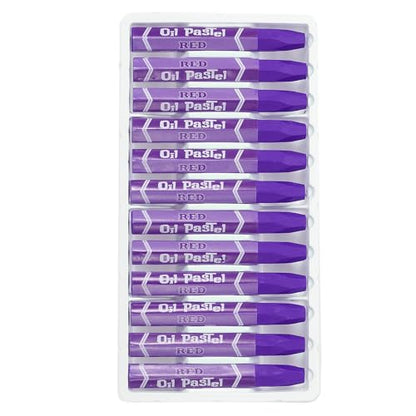 PATIKIL Purple Oil Pastels, 36Pcs Soft Oil Crayons Pastels Stick Vibrant and Creamy Art Supplies Bulk for Artists Beginners Art Painting Drawing Blending Graffiti Gallery - color: Purple