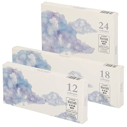 Marie's Masters Quality Watercolor Paint - Burnt Sienna, 9 mL - Concentrated Color, Pure Pigments, High Lightfastness Ratings - color: Burnt Sienna