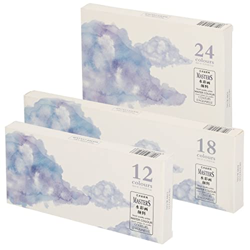 Marie's Masters Quality Watercolor Paint - Emerald Green, 9 mL - Concentrated Color, Pure Pigments, High Lightfastness Ratings - color: Emerald Green
