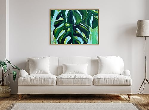 Kate and Laurel Sylvie Blank Framed Canvas Wall Art, 28x38 Natural, Modern Empty Canvas for Paint-Your-Own Art, Premium Canvas Already Framed - color: Natural, size: 28"L x 38"W