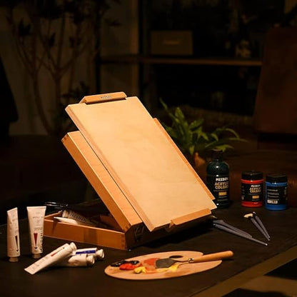 MEEDEN Unfinished Wood Canvas Board: 3/4” Deep 4x4” Wooden Canvas Panel Pack of 6 - Blank Cradled Wood Art Board for Painting - size: 4"x4"- 6 Pack