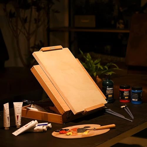 MEEDEN Unfinished Wood Canvas Board: 3/4” Deep 5x7” Wooden Canvas Panel Pack of 6 - Blank Cradled Wood Art Board for Painting - size: 5"x7"- 6 Pack