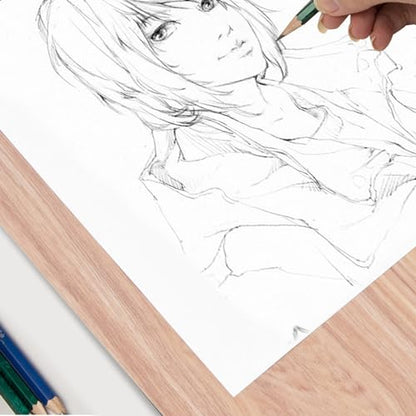 Artist Sketch Board, 15.75x11.34in Wooden Drawing Board Travel Painting Board with Clip for Drawing Writing Board Classroom Studio or Field Use