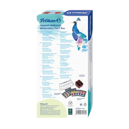 Pelikan Transparent Watercolor Paint Set, 24 Colors (721894)