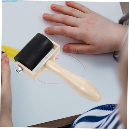DIYEAH Crafts Boys and Girls Printmaking Kit Bulk Rollers Printmaking Roller Printing Stamping Brayers