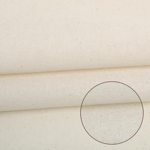 60" W Canvas Roll | 7oz Canvas Fabric Cotton Duck | Heavy Natural Fabric for Painting Arts & Crafts, Backings, Covers, Placemats (2 Yards) - size: 2 Yard-7oz