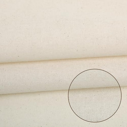 60" W Canvas Roll | 7oz Canvas Fabric Cotton Duck | Heavy Natural Fabric for Painting Arts & Crafts, Backings, Covers, Placemats (5 Yards) - size: 5 Yard-7oz