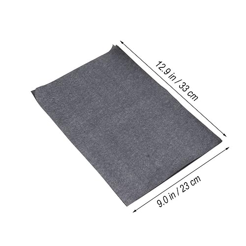 Veemoon Graphite Transfer Paper 25 Sheets Gray and Black Carbon Tracing Paper for Artists Drawing and Sketching Projects