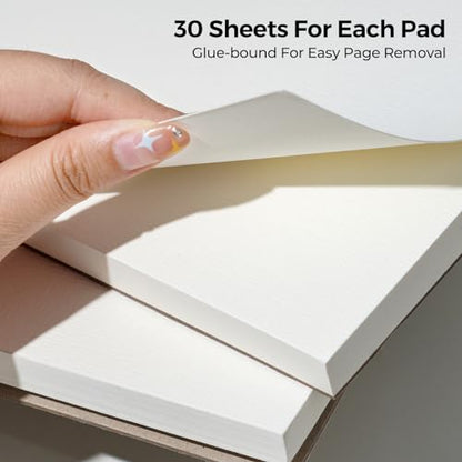 Funto Watercolor Paper Pads, 9x12, 30 Sheets, 140lb/300gsm, Cold Pressed, Acid-Free Heavyweight Art Paper for Painting, Drawing & Art Supplies - size: 9x12-1Pack