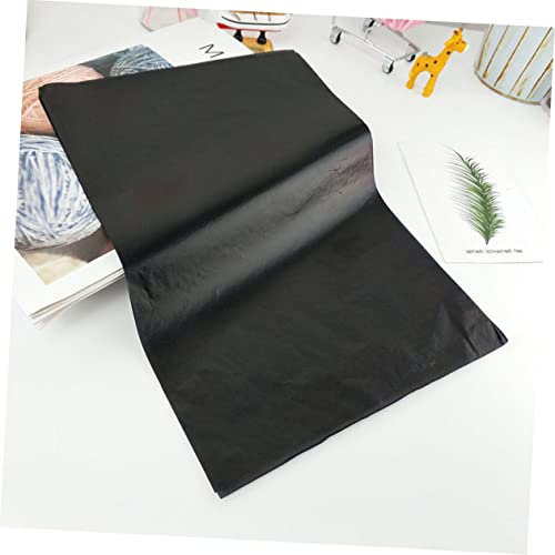 KONTONTY Graphite Carbon Transfer Paper 75 Sheets Tracing Paper for Art Projects