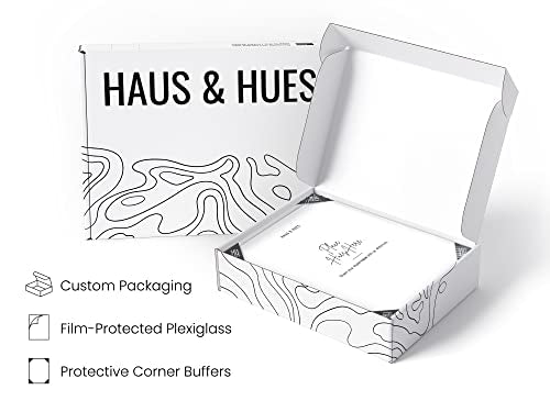 HAUS AND HUES 5x7 White Metal Picture Frames - Bulk Frames 5X7 - Features Premium Aluminum, Vertical Hanging, Easel Back for Tabletop, Home, Office (5x7 in, White, Set of 15) - color: White Metal, size: 5x7 in, style: Set of 15