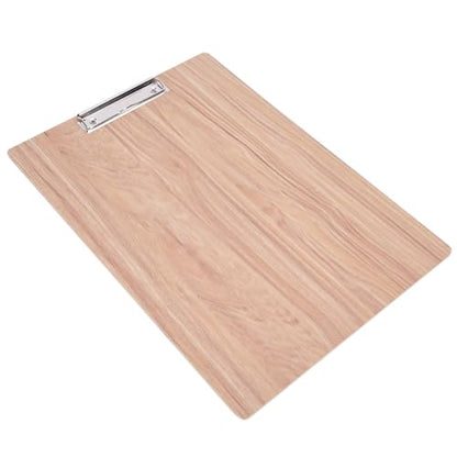 Artist Sketch Board, 8K Wooden Water Proof Sketching Clipboard Student Travel Art Drawing Writing Board with Metal Clip for Classroom Studio or Field Use