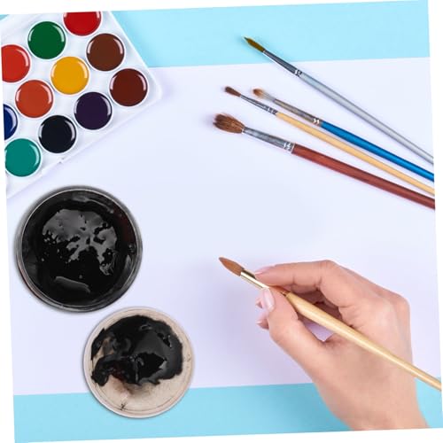 TOYANDONA Water-Based Block Printing Ink 300ml Bottle Black, Rubbing Paint Pigment for Art, Hand-Painted Graffiti Pigment for Printmaking and Craft Supplies
