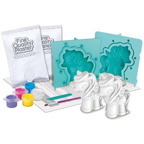 4M 3D Mould & Paint - Puppy Dogs Kit for Kids Ages 5+ - Create, Paint, and Decorate Adorable Puppy Figurines! (Glitter Unicorns) - style: 3D Glitter Unicorn