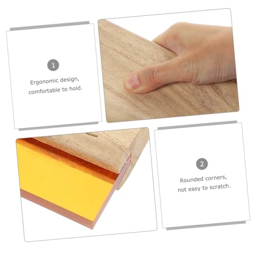 GLSTOY 1set Screen Printing Scraper Ink Squeegee for Easy Application for Crafting and Includes Frame and Mesh