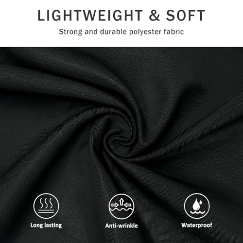 BOHARERS 2 Pack Cooking Kitchen Aprons with 2 pockets Unisex Adjustable Chef Apron for Women Men - color: A1-2 Pack Black