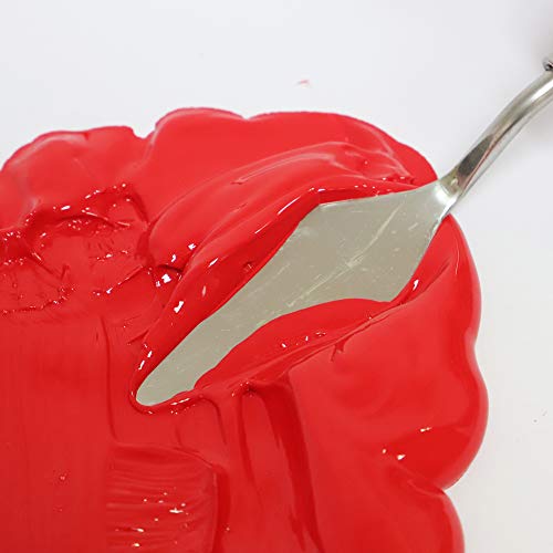 Mont Marte Discovery School Acrylic, Brilliant Red, 1/2 Gallon (2 Liter). Ideal for Students and Artists. Excellent Coverage and Fast Drying. Pump Lid Included. - color: Brilliant Red