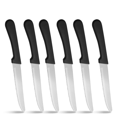 36 PCS Steak Knife Set - Stainless Steel Steak Knifes 8.7 Inch with Dishwasher Safe Steak Knoves,Metal Steak Knife,Dinner Knife Silverware for Home,Kitchen or Restaurant - size: 36PCS Steak Knife
