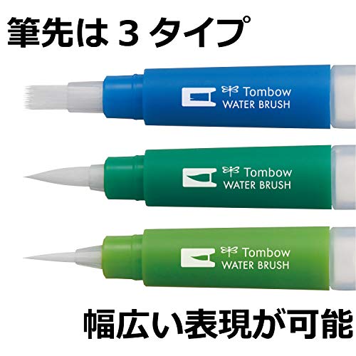 Tombow Pencil WB-ME Water Brush, Medium Brush