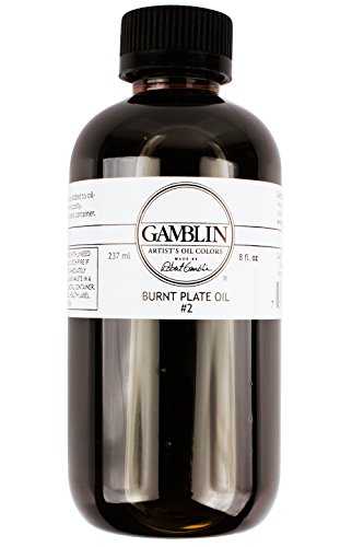 Gamblin Burnt Plate Oil #2 (8fl. oz.)