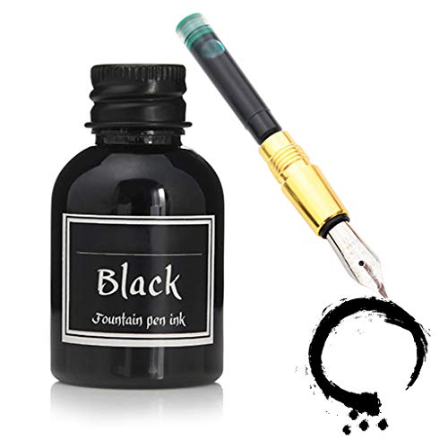 Calligraphy Ink 10 Colors Dip Pen Ink Set Art Writing Drawing Ink Bottles 30ml for Resin Art Tumbler Making Painting, 3.2*6cm, As Pictures Shown