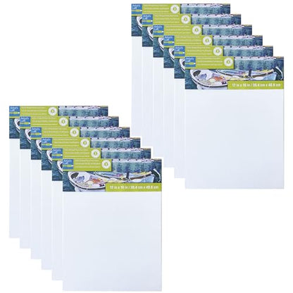 Artist's Loft Level 3 Gallery Wrapped Heavy Duty Canvas, 12 Pack - size: 12\ x 16\