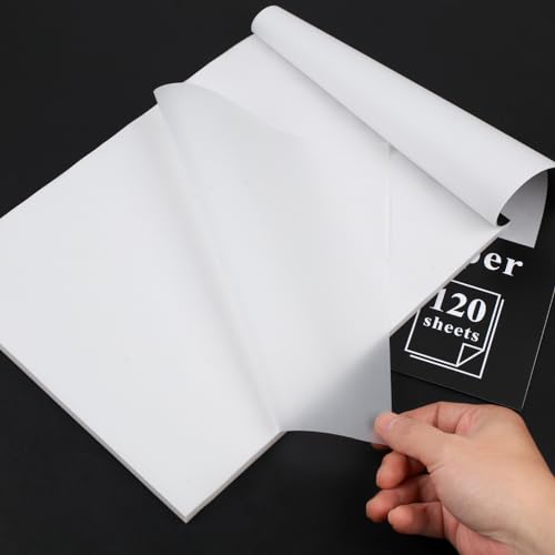120 Sheets Tracing Paper for Drawing, 8.5”x 11” Trace Paper, Translucent Vellum Paper Tracing Paper Pad, Tracing Pad for Sketching, Preliminary Drawing, Overlaying Images Tracing - size: 8.5”x 11”（120 Sheets）